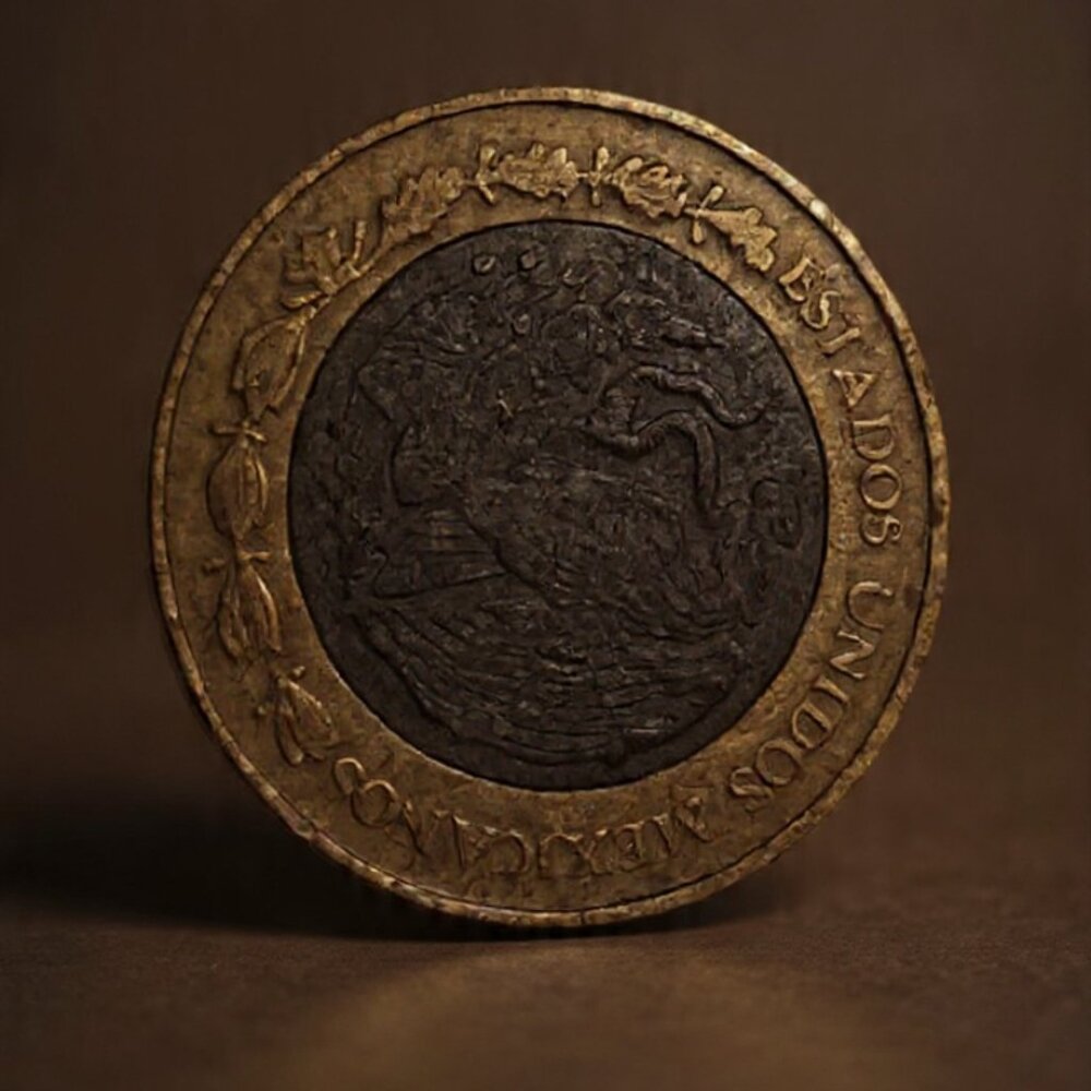 2006 Mexico 10 Pesos Bi-Metallic Coin – Aztec Heritage and National Pride